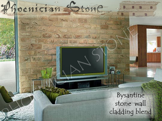 Byzantine Stone©, Roman Stone© and Tuscan Stone© Reclaimed Wall Cladding Blend