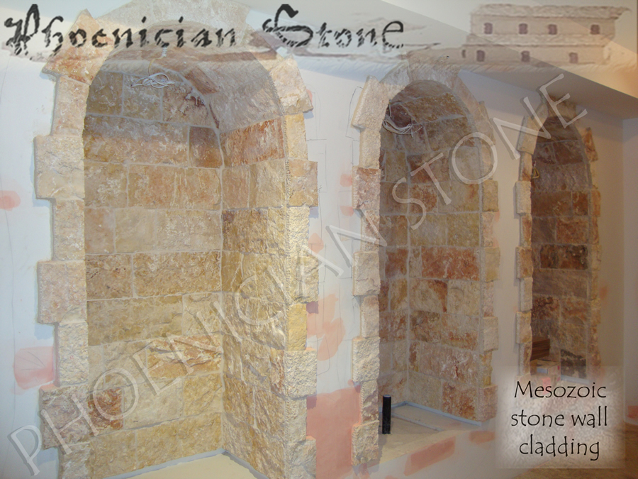 Mesozoic Stone© Reclaimed Wall Cladding (400 to 600 years old)