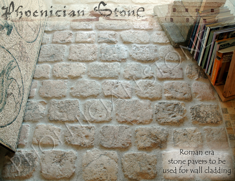 Roman Cobble Stone© Reclaimed Wall Cladding (2000 years old)