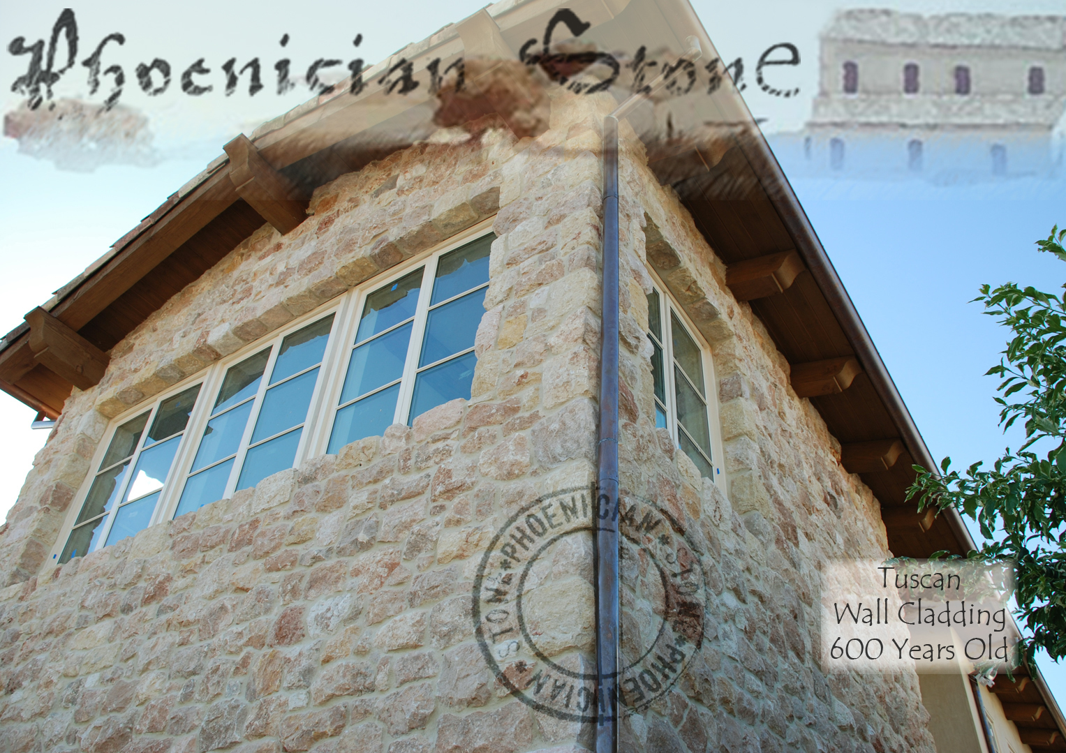 Tuscan Stone© Reclaimed Wall Cladding (600 years old)