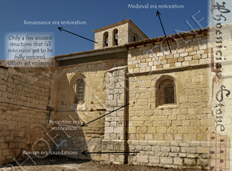 Byzantine Stone©, Roman Stone© and Tuscan Stone© old Walls Cladding Blend