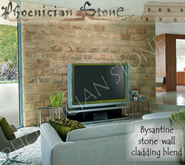 Byzantine Stone©, Roman Stone© and Tuscan Stone© old Walls Cladding Blend