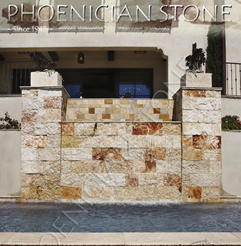 Mesozoic Stone© Reclaimed Walls Cladding (400 to 600 years old)