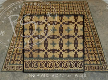 Encaustic Tile Ton# 10