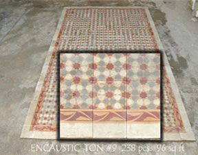 Encaustic Tile Ton# 9