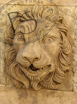 Fontana Di testa Di Bacchus