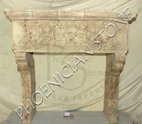 The 'Capa Bella' Fireplace Mantle